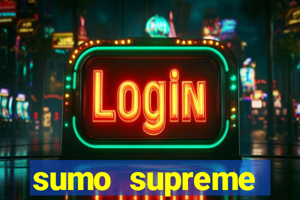 sumo supreme megaways slot