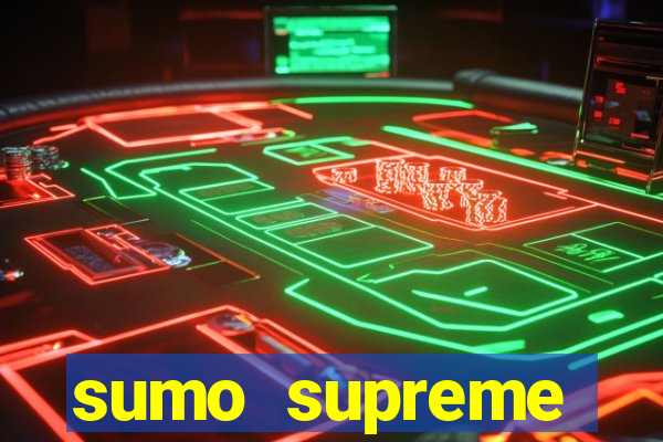 sumo supreme megaways slot