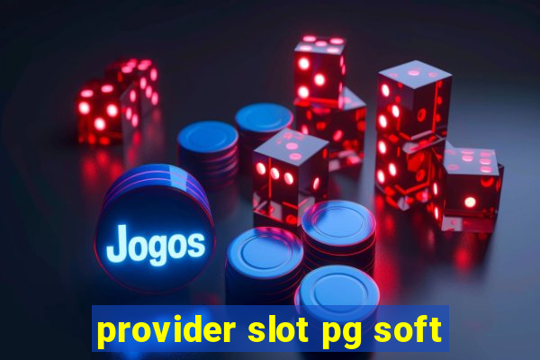 provider slot pg soft