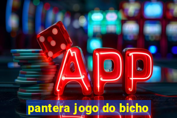 pantera jogo do bicho