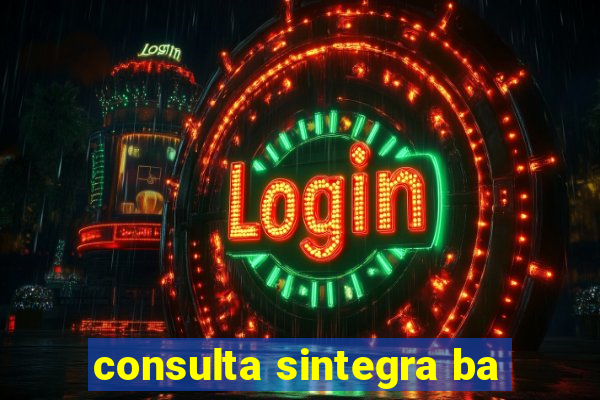 consulta sintegra ba