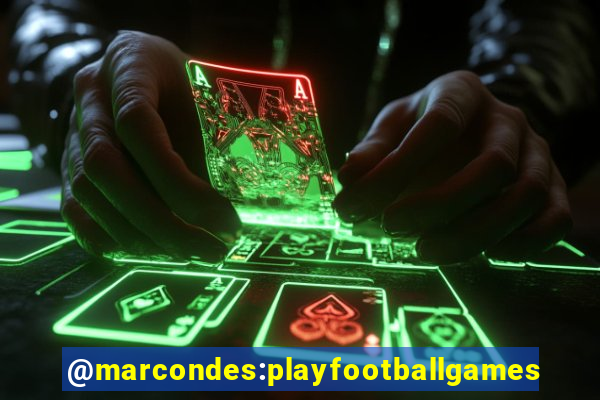 @marcondes:playfootballgames bingo football