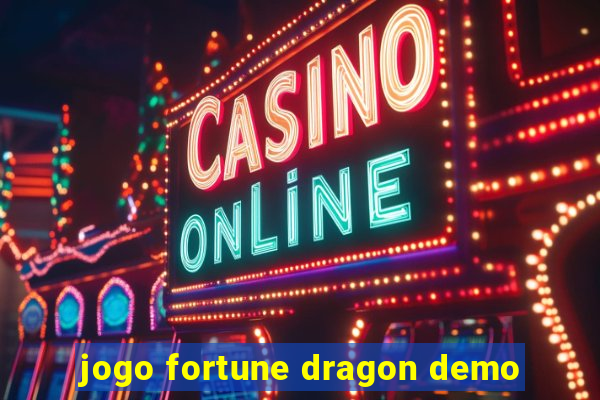 jogo fortune dragon demo