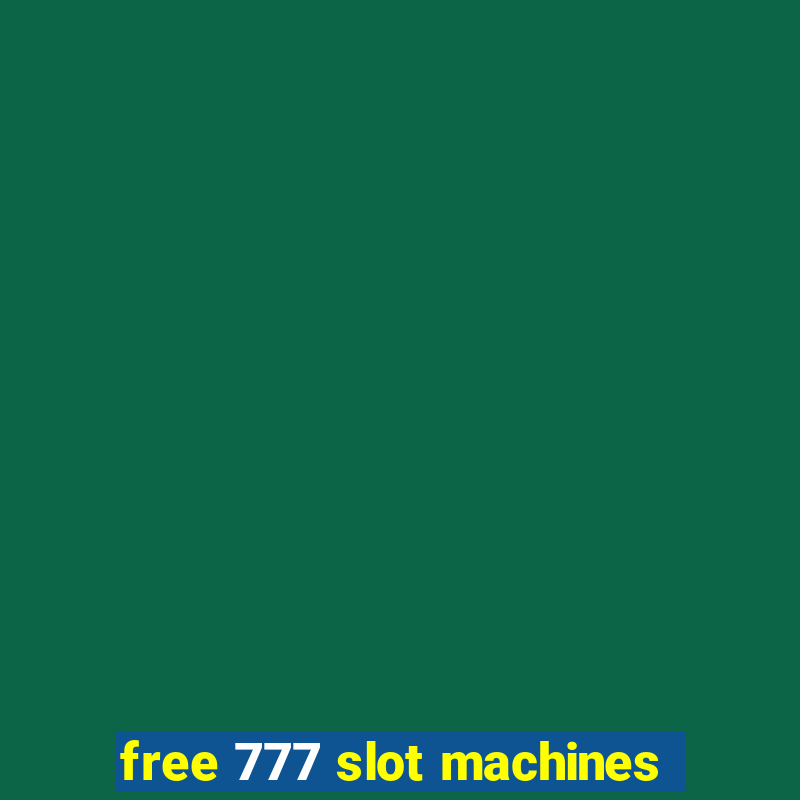 free 777 slot machines