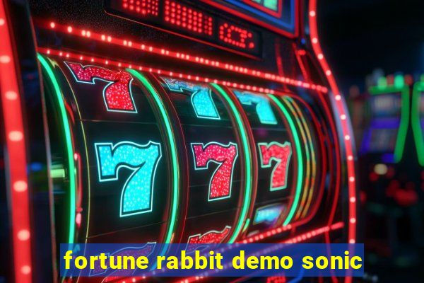 fortune rabbit demo sonic