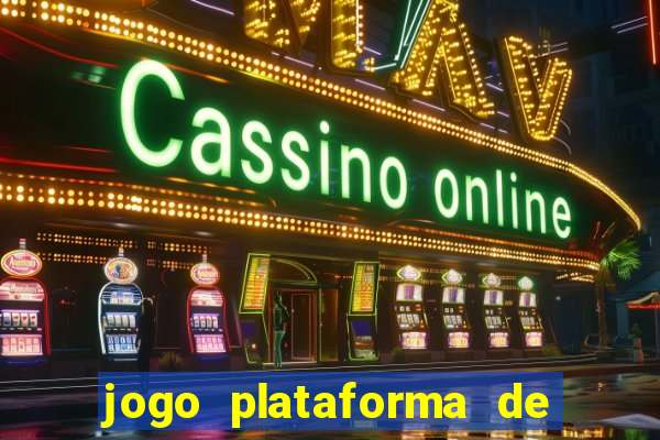 jogo plataforma de 3 reais