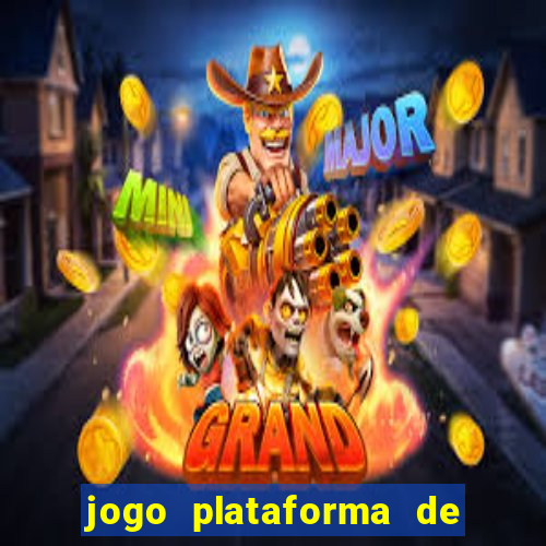 jogo plataforma de 3 reais