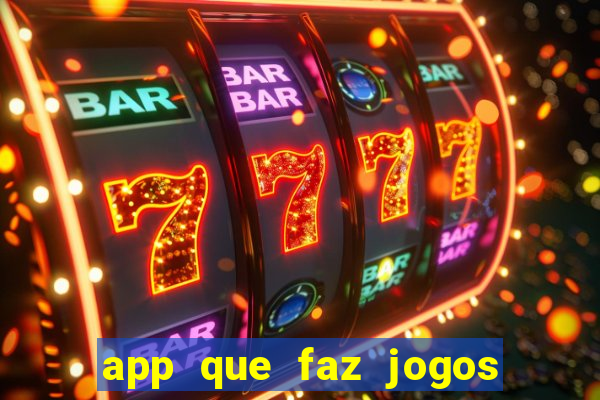 app que faz jogos da loteria