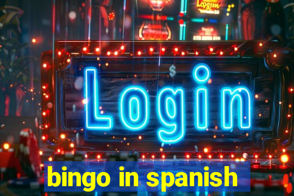 bingo in spanish