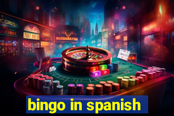 bingo in spanish