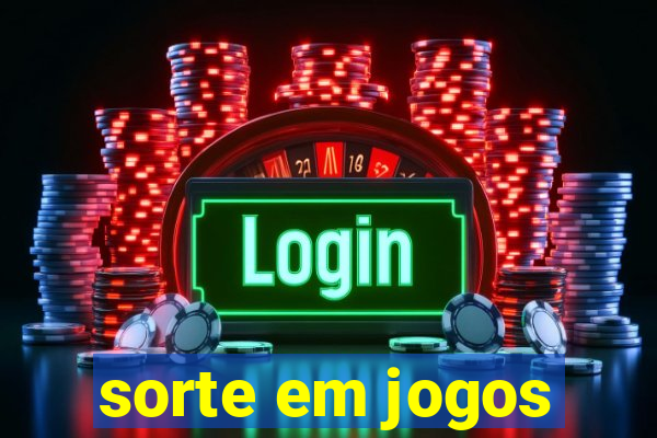 sorte em jogos