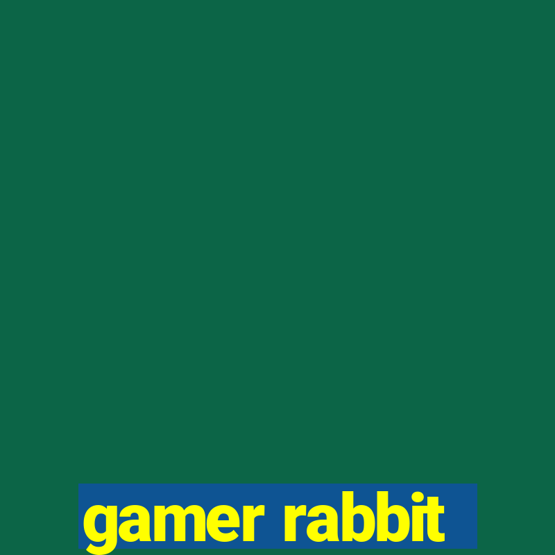 gamer rabbit