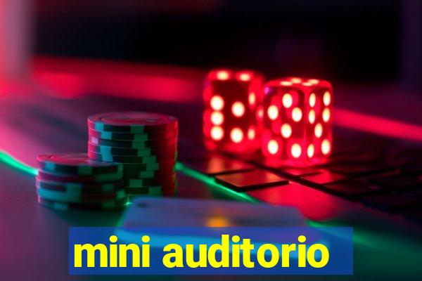 mini auditorio