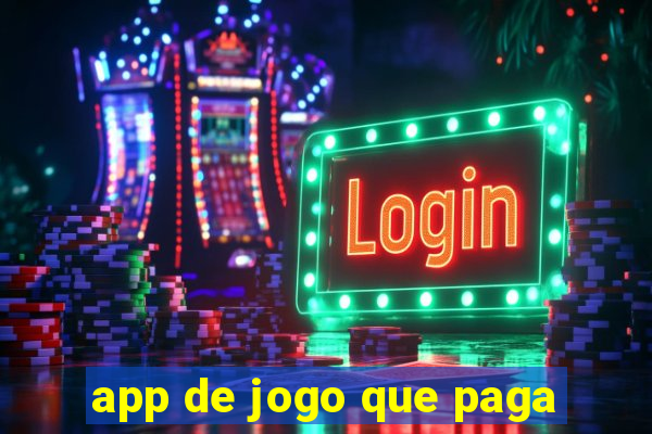 app de jogo que paga