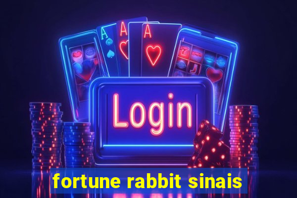 fortune rabbit sinais