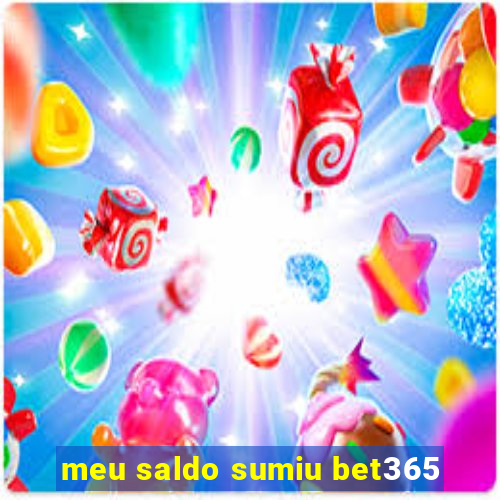 meu saldo sumiu bet365