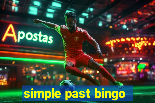 simple past bingo