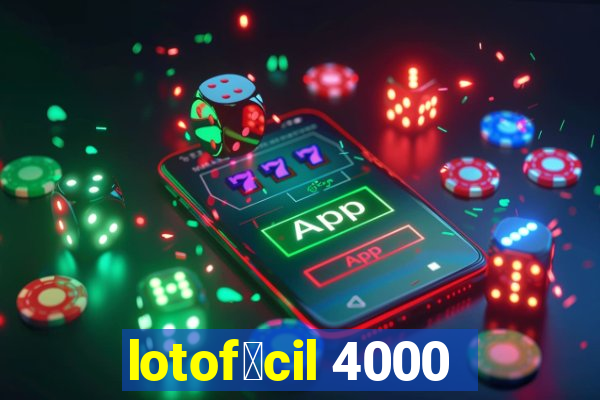 lotof谩cil 4000