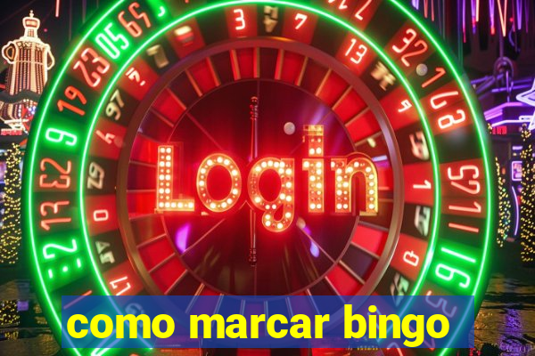 como marcar bingo