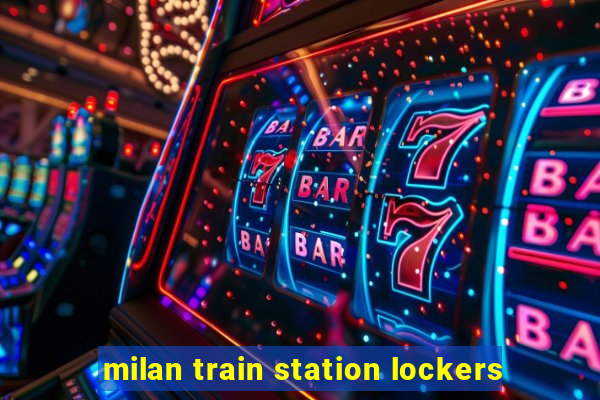 milan train station lockers