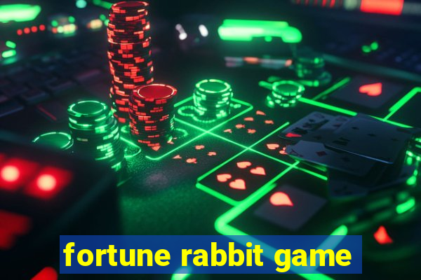 fortune rabbit game