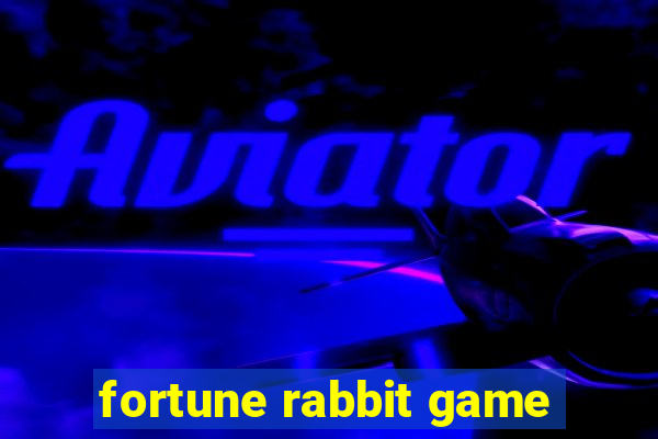 fortune rabbit game