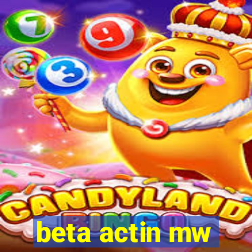 beta actin mw