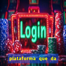 plataforma que da bonus pra jogar