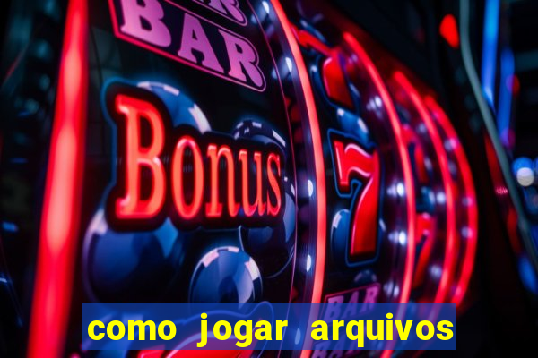 como jogar arquivos na nuvem