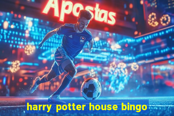 harry potter house bingo