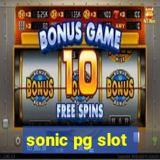 sonic pg slot