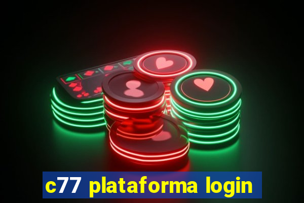 c77 plataforma login