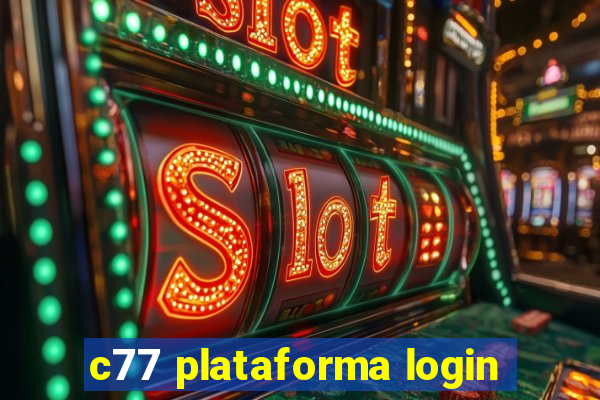 c77 plataforma login