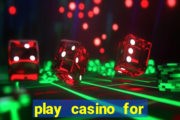 play casino for real money online