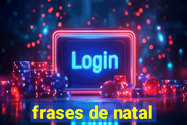 frases de natal