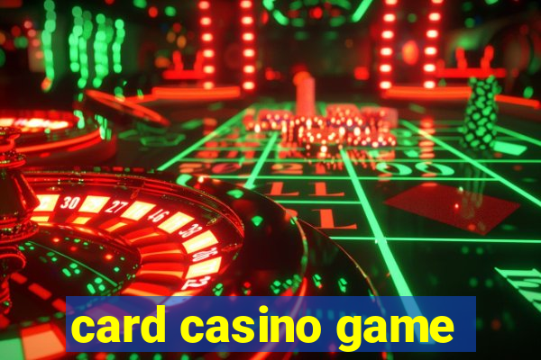 card casino game