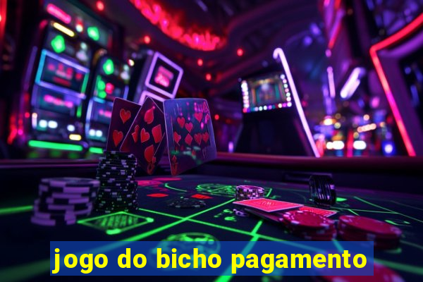 jogo do bicho pagamento