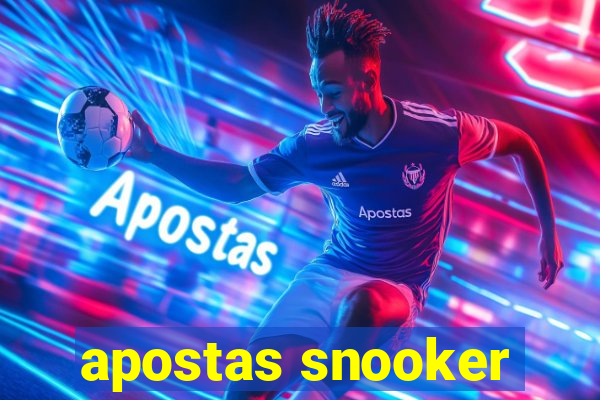 apostas snooker