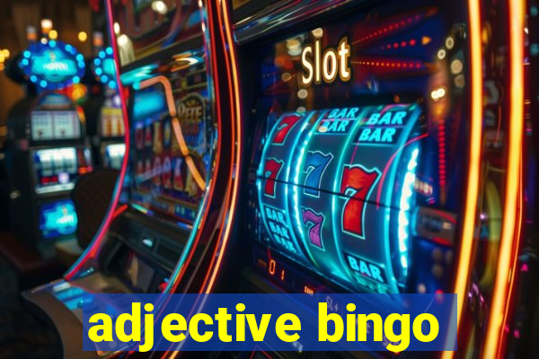 adjective bingo