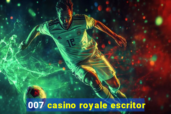 007 casino royale escritor