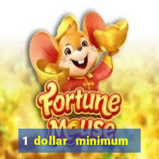 1 dollar minimum deposit casino canada