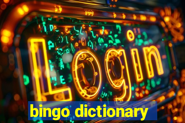 bingo dictionary