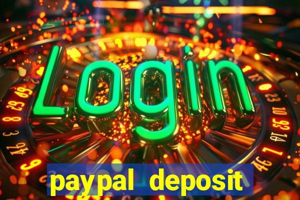 paypal deposit online casino