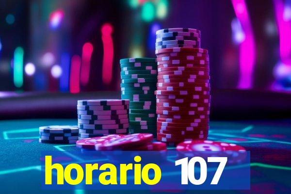 horario 107