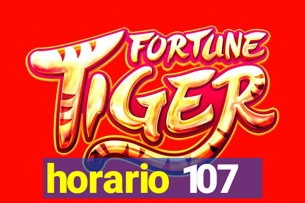 horario 107