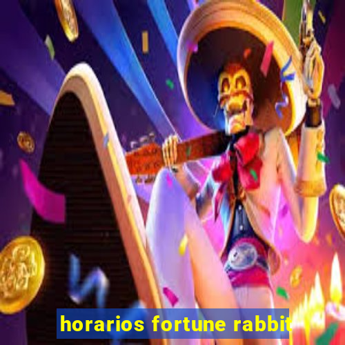 horarios fortune rabbit