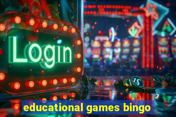 educational games bingo