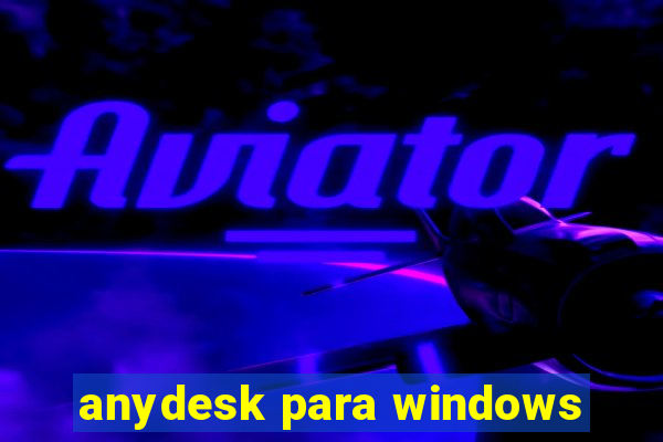 anydesk para windows