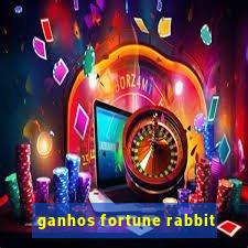 ganhos fortune rabbit