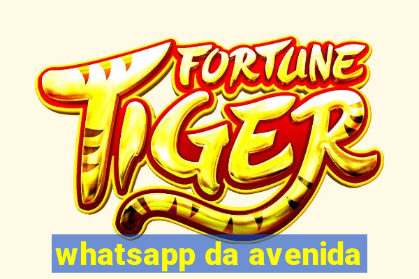 whatsapp da avenida